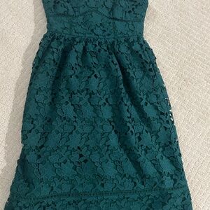 Club Monaco lace midi dress